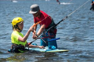 kitesurfing lesson in Sicily