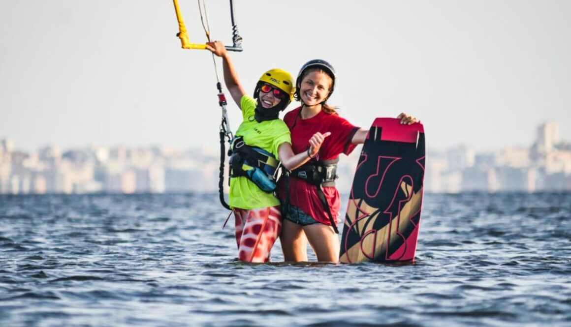 kitesurfing school Lo Stagnone Sicily